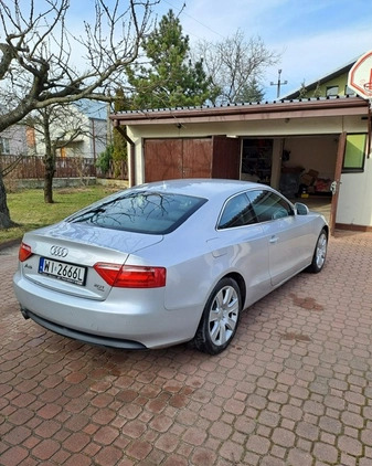 Audi A5 cena 49000 przebieg: 168000, rok produkcji 2009 z Siedlce małe 254